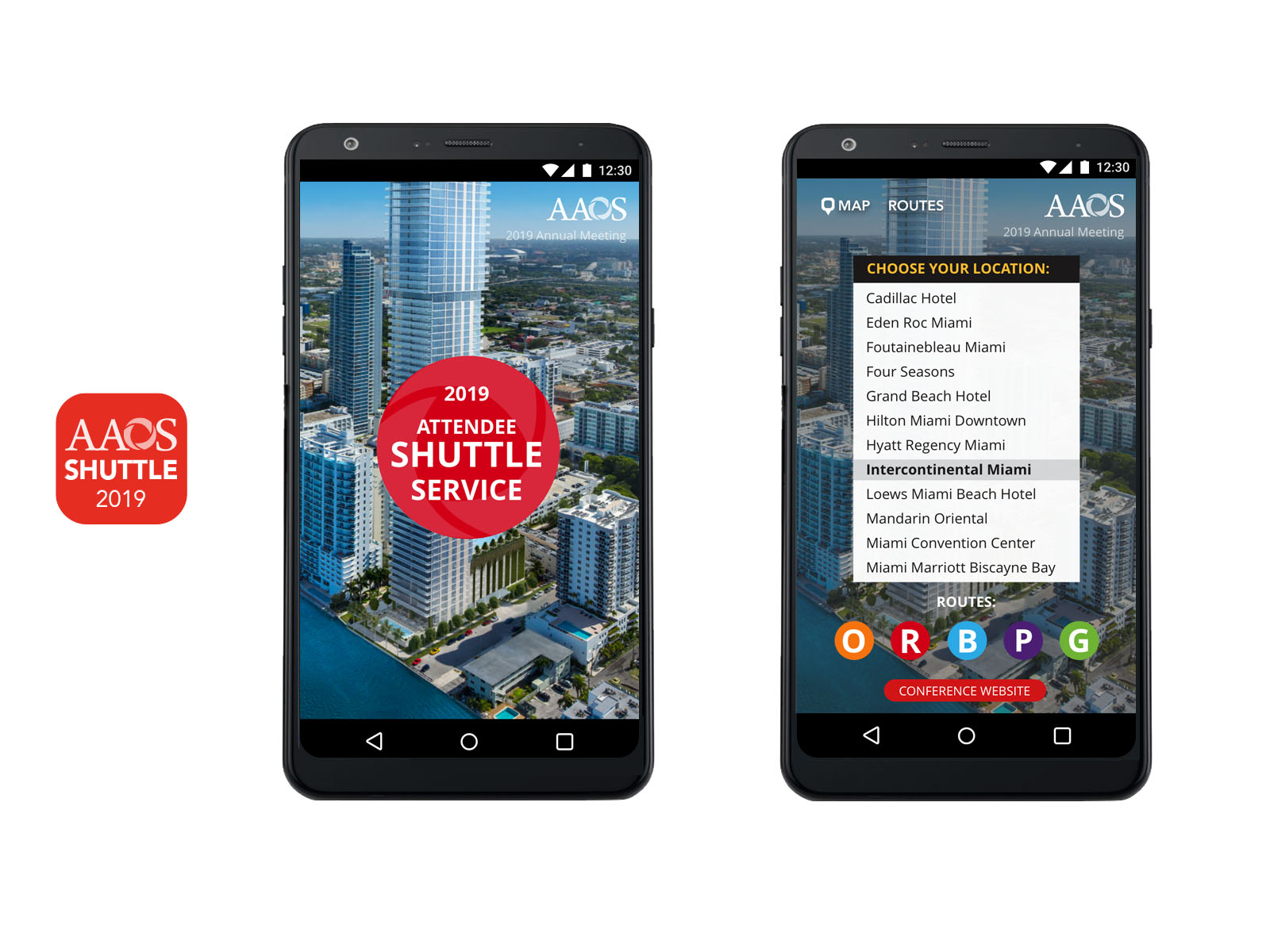 association conference app design
