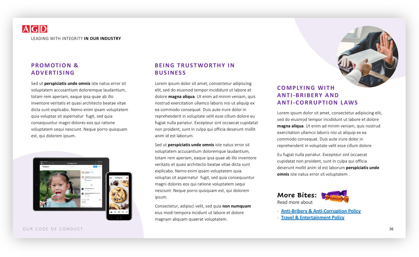 code of conduct presentation