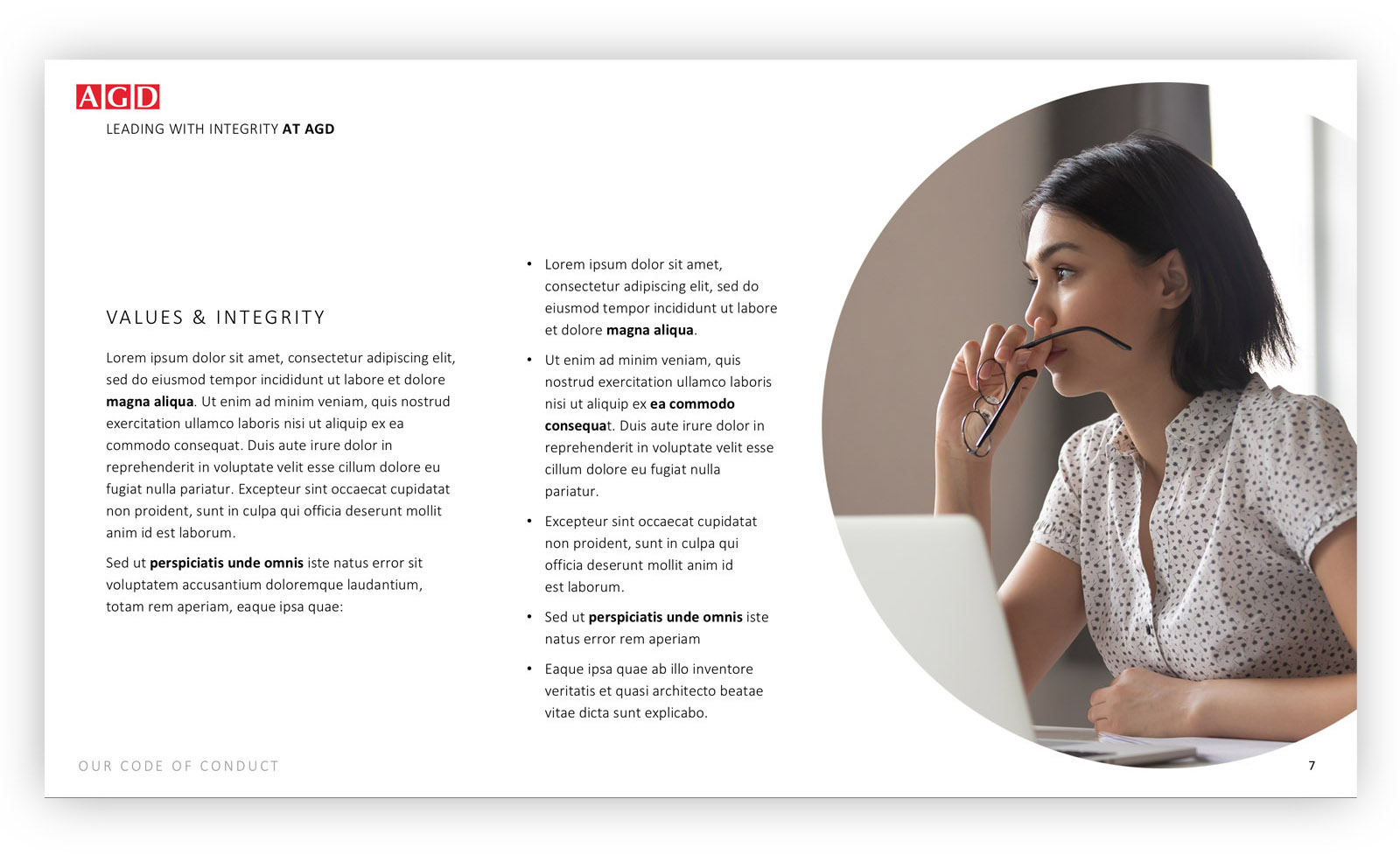 code of conduct presentation