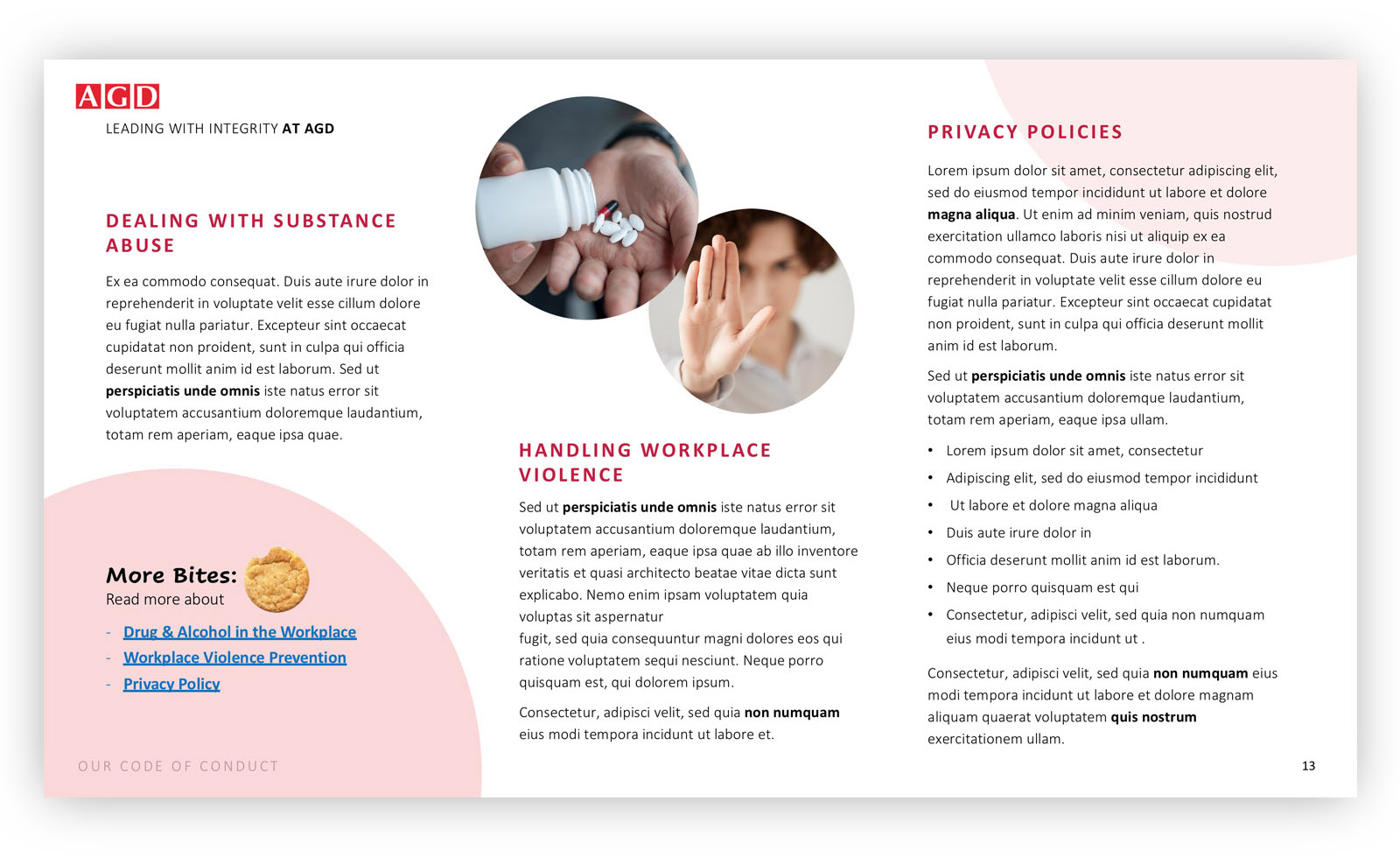 presentation for corporate legal dept