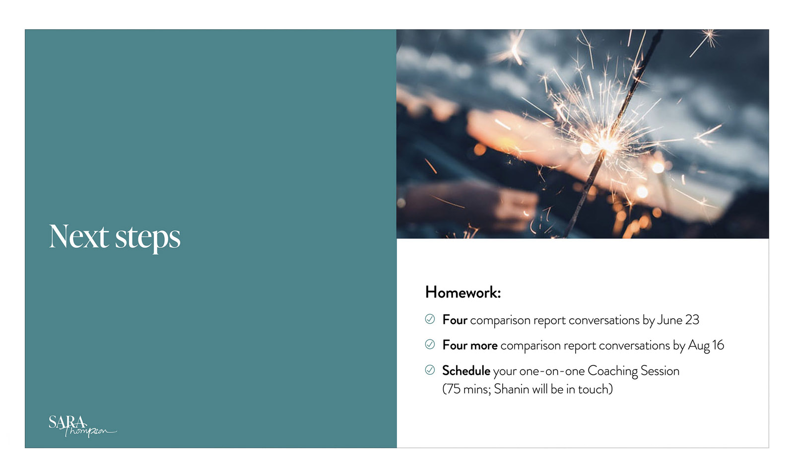 professional services deck