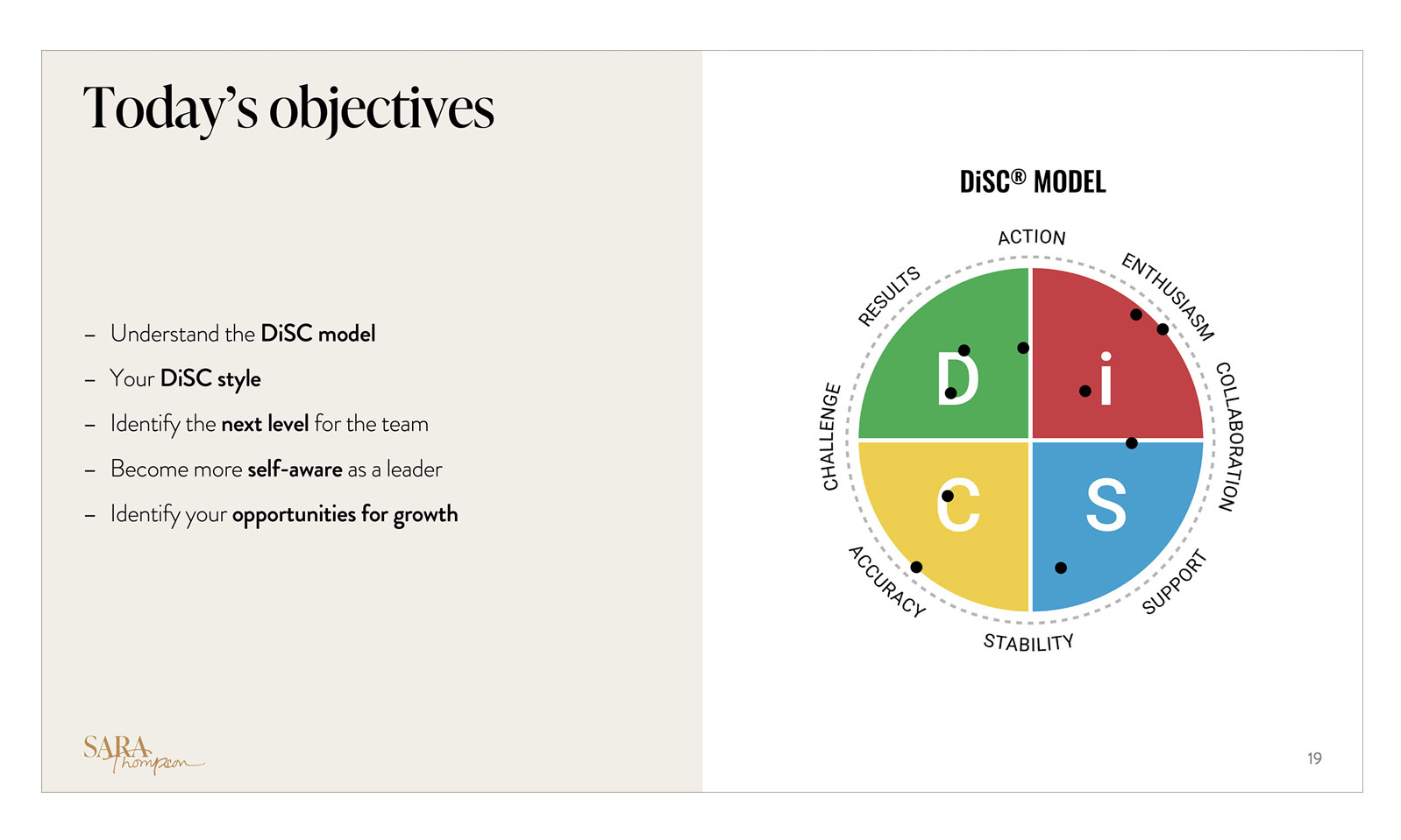 organization coach professional services deck