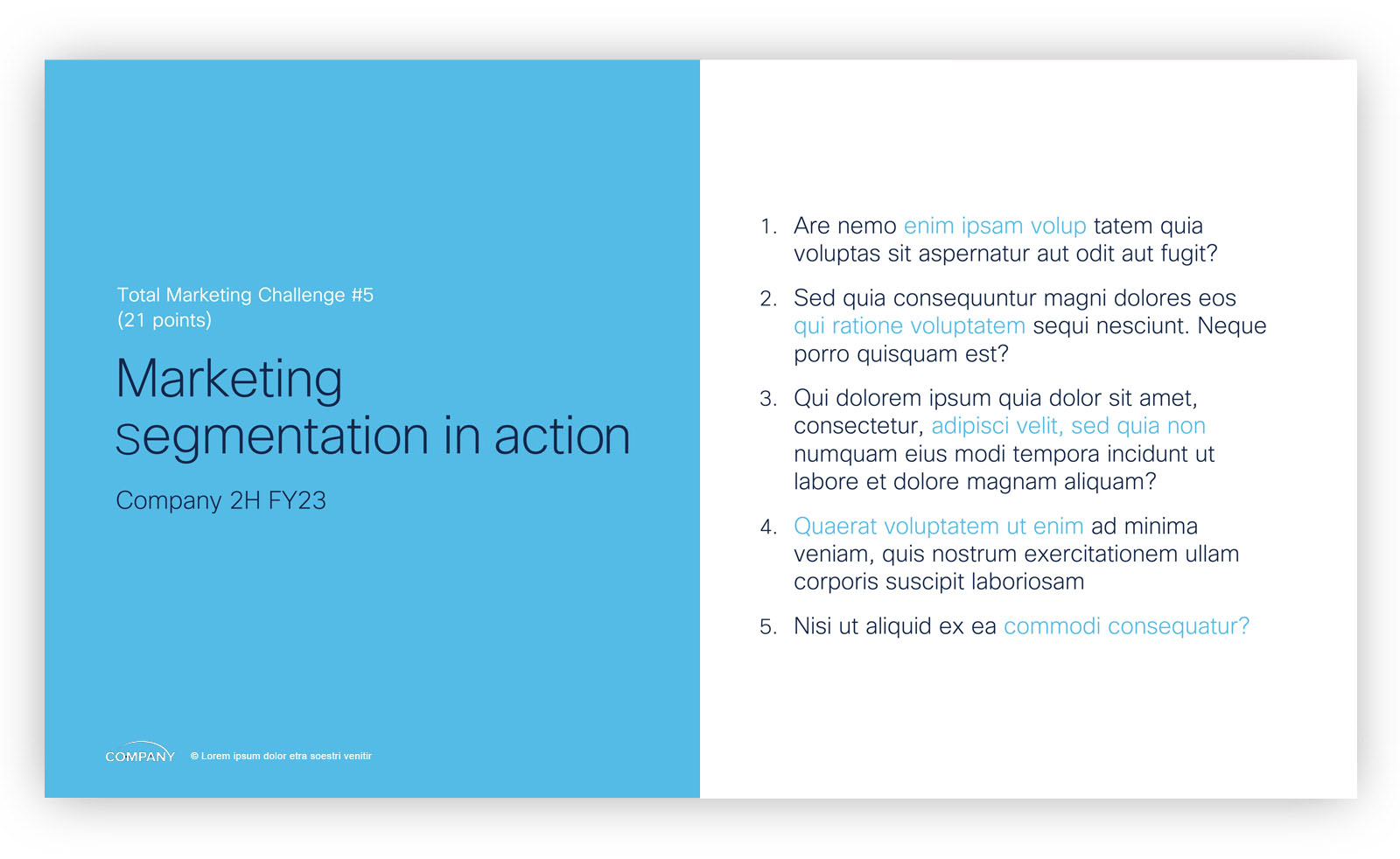 training and development deck