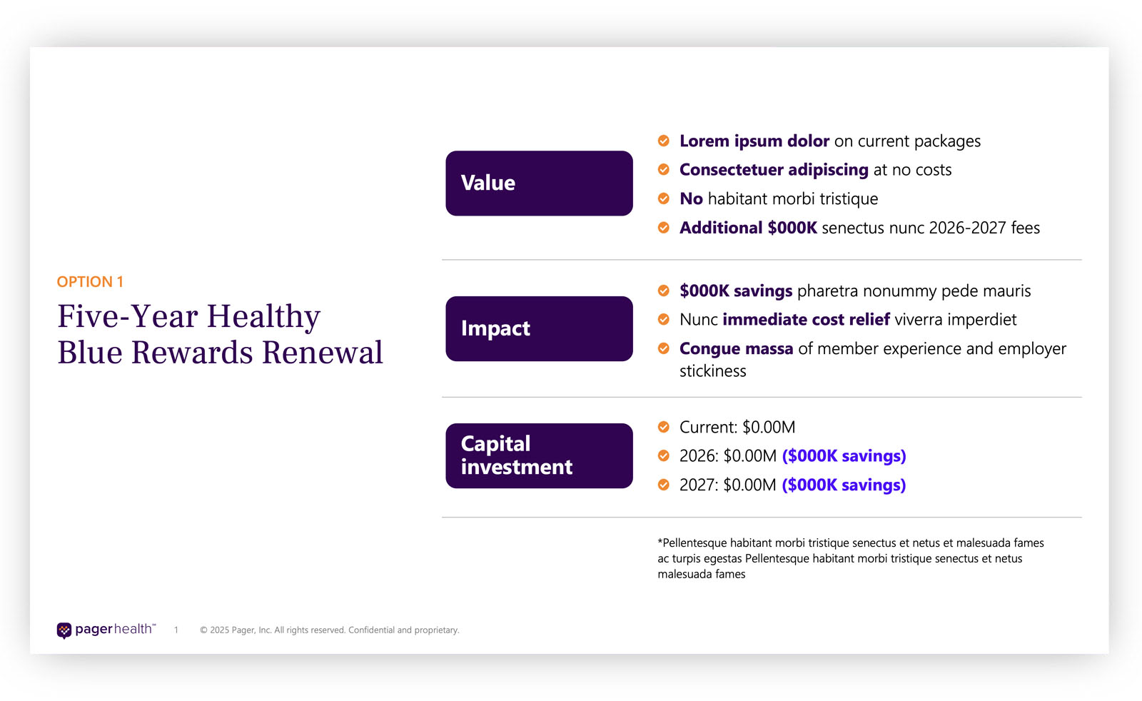 health technology QBR deck