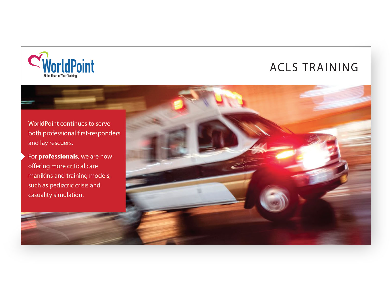 Life support training